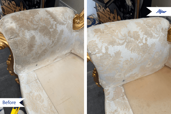 upholstered arm chair cleaning